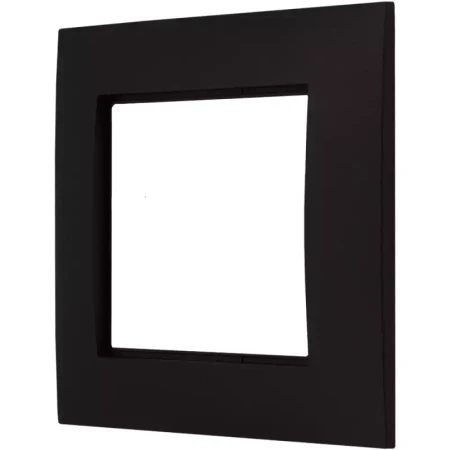 Włącznik Dzwonkowy Czarny Z Podświetleniem Bialym