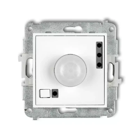 Karlik Mini biały Elektroniczny czujnika ruchu bez ramki MCR-1