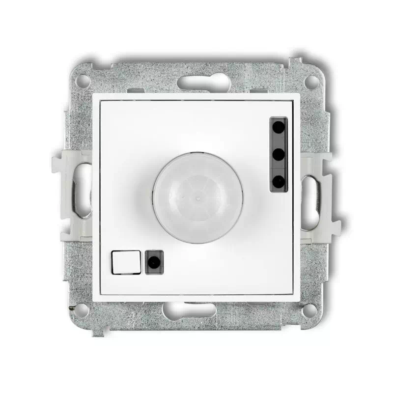 Karlik Mini biały Elektroniczny czujnika ruchu bez ramki MCR-1