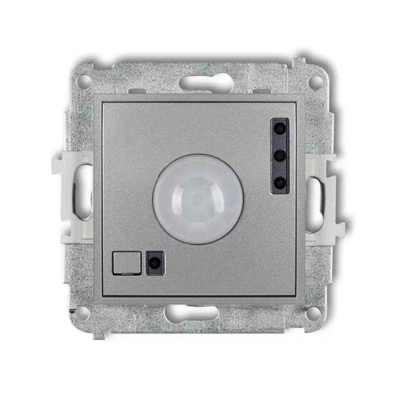 Karlik Mini srebrny metalik Elektroniczny czujnika ruchu bez ramki 7MCR-1