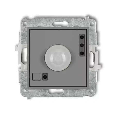 Karlik Mini szary mat Elektroniczny czujnika ruchu bez ramki 27MCR-1