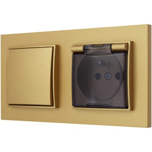 Włącznik Z Gniazdkiem Hermetycznym 29/29 17