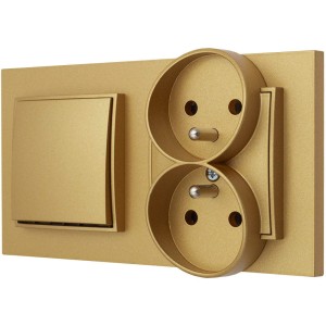 Włącznik Z Gniazdkiem Bezpieczne 29/29 13