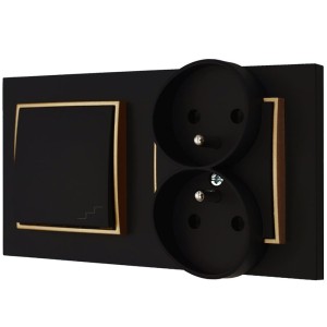 Włącznik Schodowy Z Gniazdkiem 12/29 11 Karlik Mini