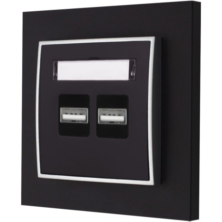 Gniazdo Ładowarka 2Xusb 3.1A Z Ramką Mini 12/07