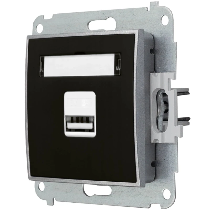 Gniazdo Ładowarka 1Xusb 2A Bez Ramki Mini 12/07