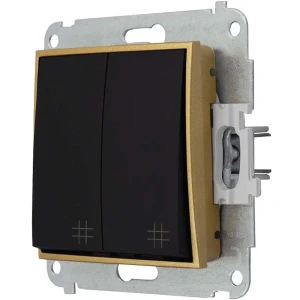 Włącznik Podwójny Krzyżowy Bez Ramki 12/29