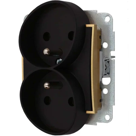 Gniazdo Podwójne Bez Ramki Karlik Mini 12/29