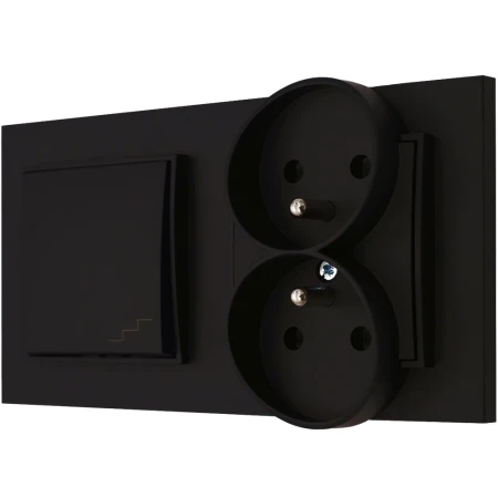 Włącznik Schodowy Z Gniazdkiem 12/12 11 Karlik Mini