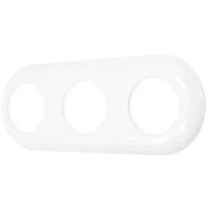 Ramka potrójna retro kolor biały styl loft