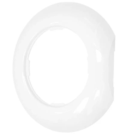 Ramka pojedyncze końcowa retro kolor biały styl loft