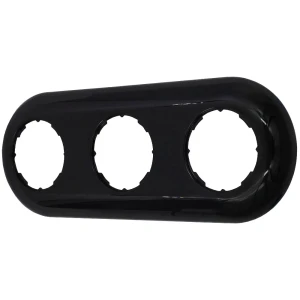 Ramka potrójna retro kolor czarny styl loft