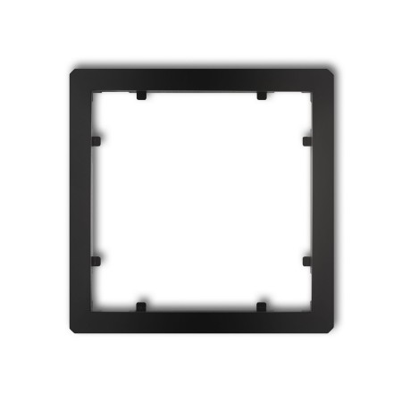 Adapter do standardu 55x55 mm czarny mat 12DA-55
