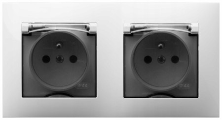 Zestaw Gniazd Hermetycznych Łazienkowych Ospel