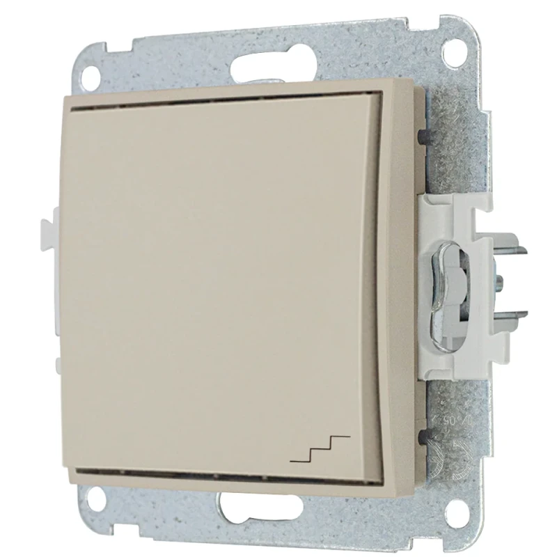 Karlik Seria Mini Mechanizm łącznika schodowego kolor taupe symbol 60MWP-3