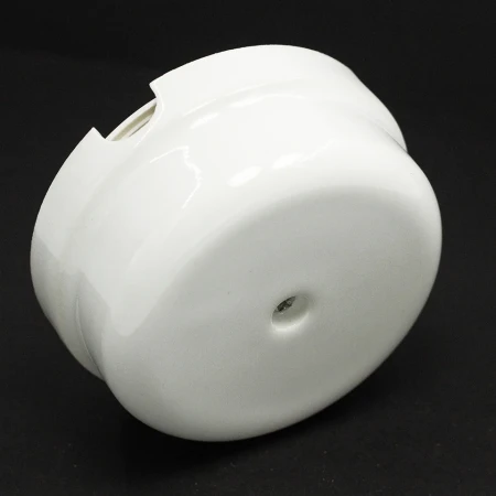Puszka instalacyjna natynkowa mała 'Retro ceramic', biała TG-RCS-920RW