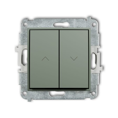 Karlik Seria Mini Mechanizm łącznika żaluzjowego z podtrzymaniem kolor szałwiowy symbol 61MWP-88