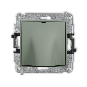 Karlik Seria Mini Mechanizm wypustu kablowego kolor szałwiowy symbol 61MWPK