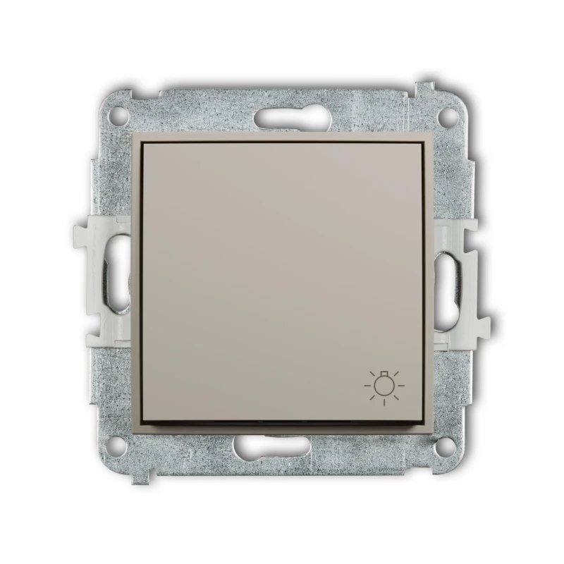 Karlik Seria Mini Mechanizm łącznika zwierny światło kolor taupe symbol 60MWP-5