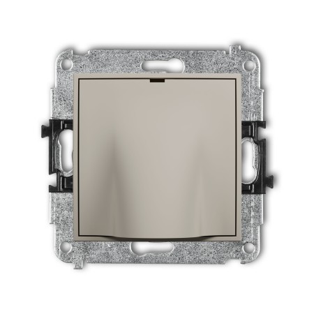 Karlik Seria Mini Mechanizm wypustu kablowego kolor taupe symbol 60MWPK