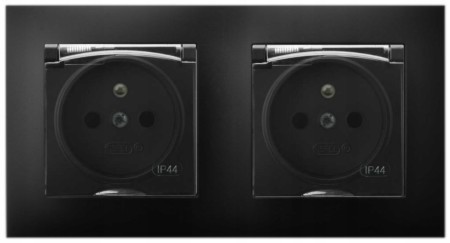 Gniazdo Hermetyczne Podwójne Łazienkowe Ospel Aria