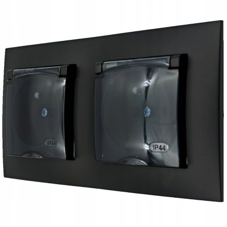 Gniazdo Hermetyczne Podwójne Łazienkowe Ospel Aria