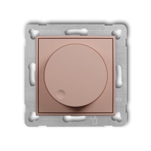 Karlik seria Mini Mechanizm elektronicznego regulatora oświetlenia przyciskowo-obrotowego do współpracy z zasilaczami sterowanymi napięciem 1-10 V 62MRO-3