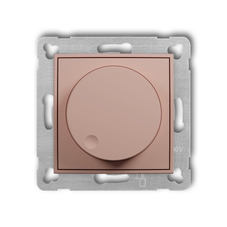 Karlik seria Mini Mechanizm elektronicznego regulatora oświetlenia przyciskowo-obrotowego do współpracy z zasilaczami sterowanymi napięciem 1-10 V 62MRO-3