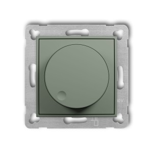 Karlik seria Mini Mechanizm elektronicznego regulatora oświetlenia przyciskowo-obrotowego do współpracy z zasilaczami sterowanymi napięciem 1-10 V 61MRO-3