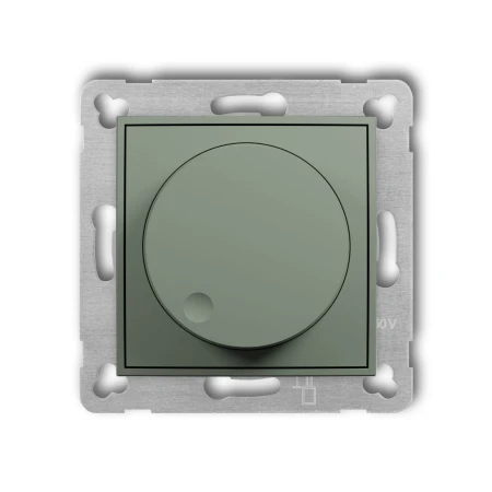 Karlik seria Mini Mechanizm elektronicznego regulatora oświetlenia przyciskowo-obrotowego do współpracy z zasilaczami sterowanymi napięciem 1-10 V 61MRO-3