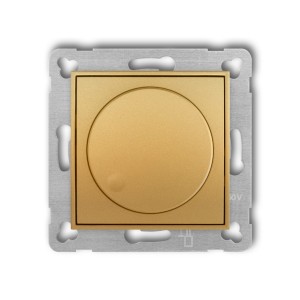 Karlik seria Mini Mechanizm elektronicznego regulatora oświetlenia przyciskowo-obrotowego do współpracy z zasilaczami sterowanymi napięciem 1-10 V 29MRO-3