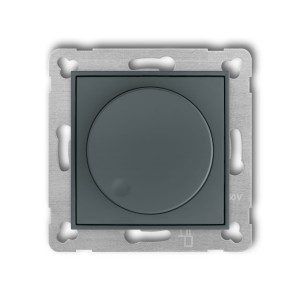Karlik seria Mini Mechanizm elektronicznego regulatora oświetlenia przyciskowo-obrotowego do współpracy z zasilaczami sterowanymi napięciem 1-10 V 28MRO-3