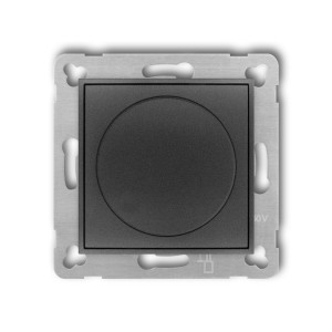 Karlik seria Mini Mechanizm elektronicznego regulatora oświetlenia przyciskowo-obrotowego do współpracy z zasilaczami sterowanymi napięciem 1-10 V 11MRO-3