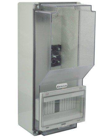 Obudowa licznika natynkowa hermetyczna IP65 170x165x380 mm