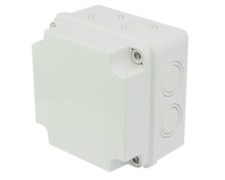 Puszka hermetyczna natynkowa 108x108x76mm IP44 szara PH‑1B.2 28.15