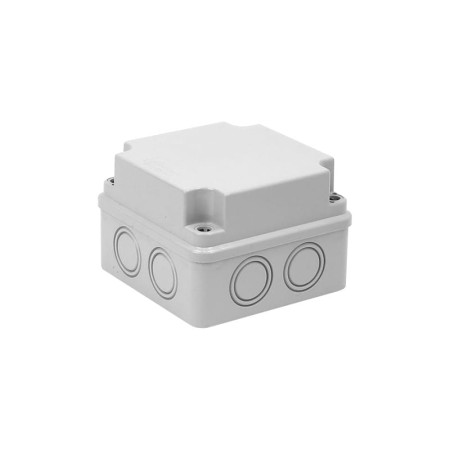 Puszka hermetyczna natynkowa 108x108x76mm IP44 szara PH‑1B.2 28.15