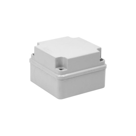 Puszka n/t hermetyczna pusta bez osłabień 108x108x76 IP65 szara PH‑1B.1 28.14