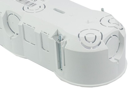 Puszka podtynkowa potrójna 60mm regips biała PKw‑3 13.73