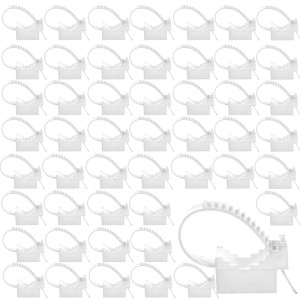 Uchwyt paskowy do montażu przewodów 9-22 mm biały UP22  50szt.