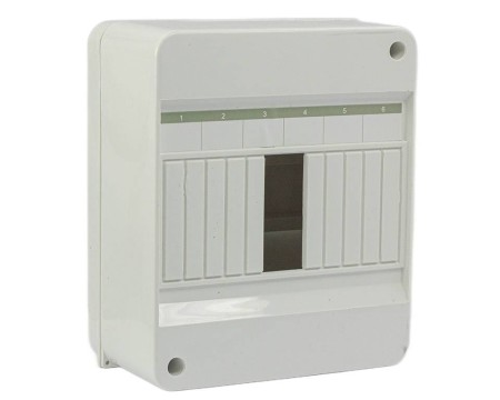 Rozdzielnica modułowa 1x6 natynkowa IP30 RNO‑6
