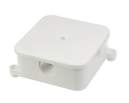 Puszka n/t hermetyczna z zaciskami 1‑4mm2 88x88x40mm IP44 biała VP 061‑51 61.170