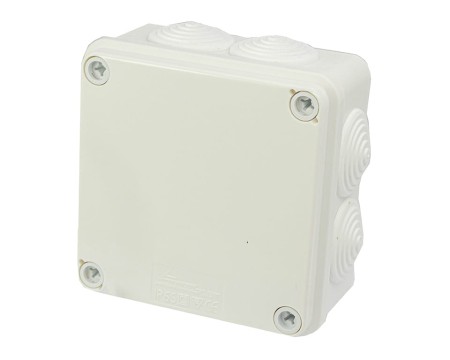 Puszka hermetyczna natynkowa 108x108x56mm IP44 biała PH‑1A.3B 28.131