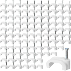 Uchwyt kablowy do przewodów płaskich wbijany YDYp 3x2,5 FLOP13/7 100szt.