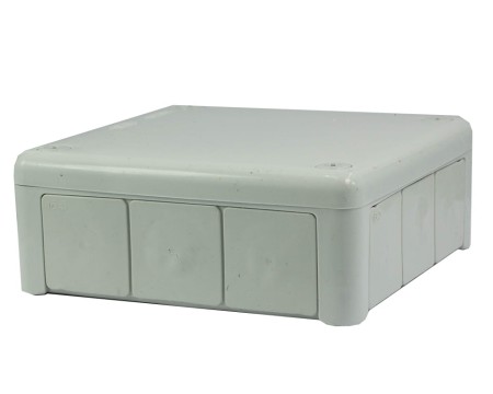 Puszka n/t hermetyczna pusta 118x118x46mm IP55 popiel VP 051‑03 61.155