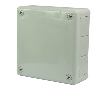 Puszka n/t hermetyczna pusta 118x118x46mm IP55 popiel VP 051‑03 61.155