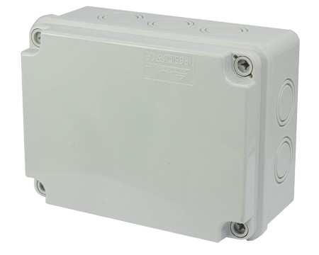Puszka n/t hermetyczna 158x118x76mm IP65 szara PH‑2A.2 28.22