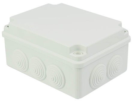 Puszka n/t hermetyczna pusta z membranami 158x118x76 IP65 szara PH‑2A.3 28.23