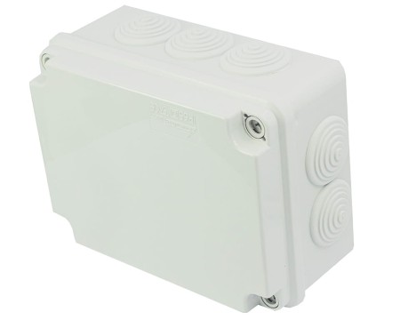 Puszka n/t hermetyczna pusta z membranami 158x118x76 IP65 szara PH‑2A.3 28.23