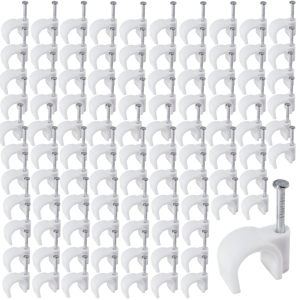 Uchwyt kablowy okrągły wbijany FLOP25 fi 25 mm 100szt.