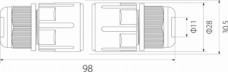 Złączka kablowa mufa hermetyczna 3x1,5mm2 16A 250V IP68